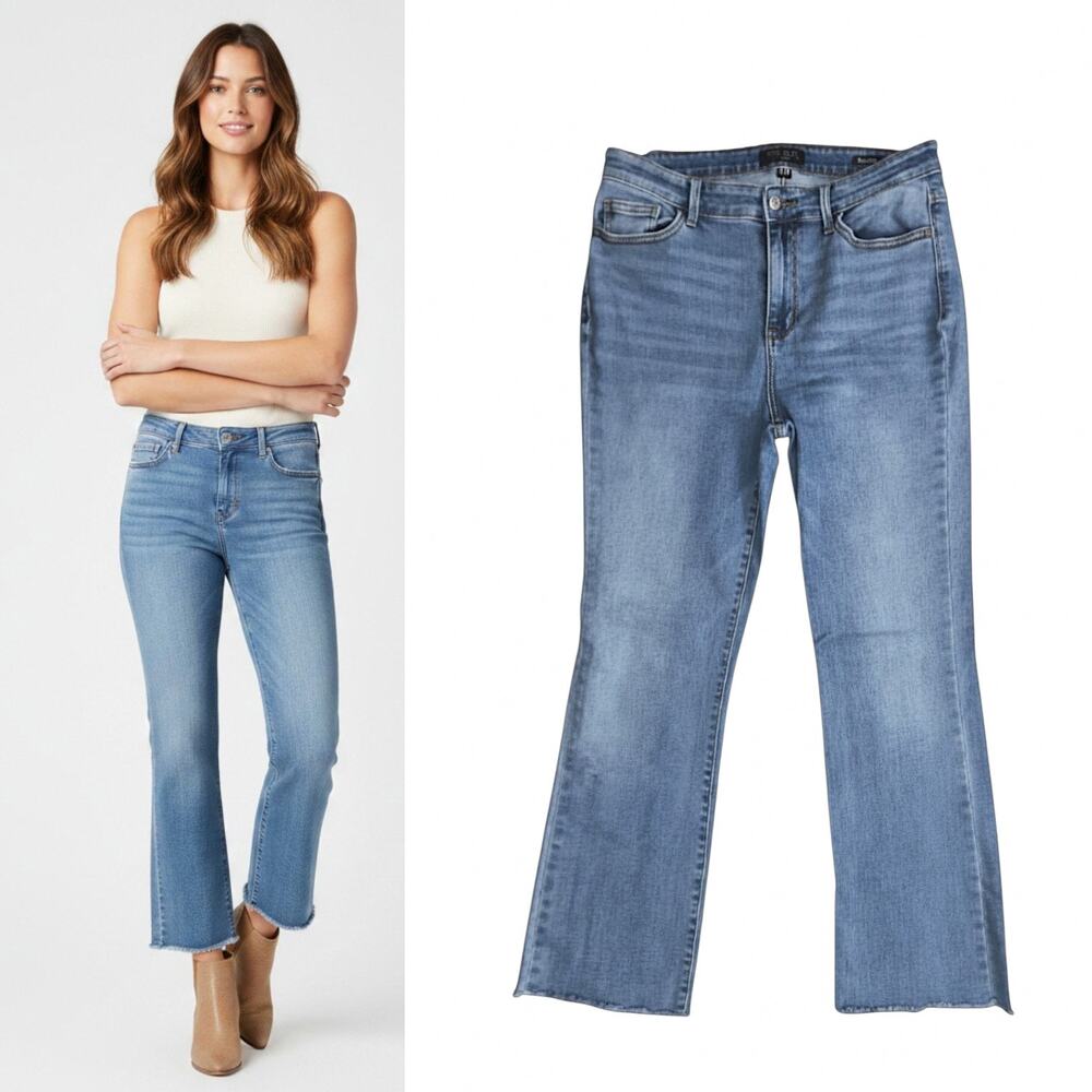 Judy Blue Boot Cut Jeans Women's 11 / 30 Medium Wash High Rise Stretch Denim